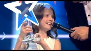 Amira Willighagen  Results Finals Hollands Got Talent  Part 2  28 December 2013 [upl. by Topping]