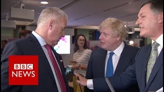 Boris Johnson vs Ian Lavery You pointed in my face BBC News [upl. by Gina270]