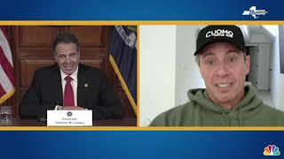 Chris Cuomo Describes COVID19 Fever Dream About Brother NY Gov Andrew Cuomo  NBC New York [upl. by Benedikta]