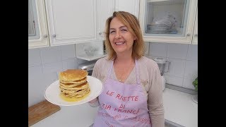 PANCAKE FACILI E SOFFICI  RICETTA AMERICANA [upl. by Dranrev]