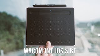 Wacom Intuos S Bluetooth Review  Portable Wireless Graphic Tablet [upl. by Ecnerwal586]