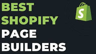 Best Shopify Page Builders FREE AND PAID [upl. by Lasser]