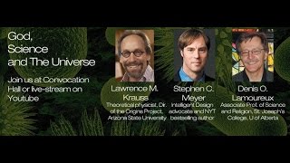 Krauss Meyer Lamoureux What’s Behind it all God Science and the Universe [upl. by Darbee]