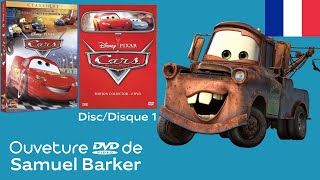 Opening and Closing to Cars 2006 DVD France [upl. by Ilellan]