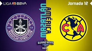 Resumen  Mazatlán vs América  Liga BBVA MX  Guard1anes 2021  Jornada 12 [upl. by Oag]