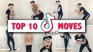 TOP 10 TIKTOK DANCE MOVES  DO YOU KNOW THESE 😉 [upl. by Anyl210]