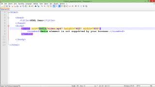 HTML  Embedding Media [upl. by Jarvis]