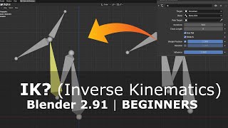 IK  Blender Inverse Kinematics  Beginners Tutorial [upl. by Litt]