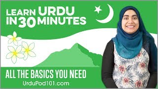 Learn Urdu in 30 Minutes  ALL the Basics You Need [upl. by Nerac]