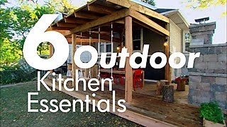 6 Incredible Outdoor Kitchens  DIY Network [upl. by Lenno]