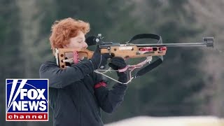 Winter Olympics Anatomy of a 22 Biathlon rifle [upl. by Atirehc]