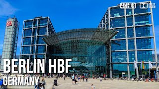 Berlin Hauptbahnhof  Central Station  🇩🇪 Germany 4K HDR Walking Tour [upl. by Jair12]