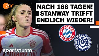 FC Bayern München – MSV Duisburg  FrauenBundesliga 7 Spieltag Saison 202324  sportstudio [upl. by Bores766]