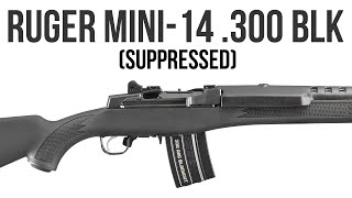 Ruger Mini14 Tactical 300 AAC Blackout Review [upl. by Thanos332]