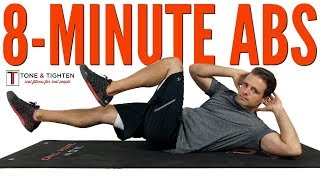 8Minute Ab Workout  Best Exercises To Tighten Your Stomach And Tone Your Six Pack [upl. by Oir]