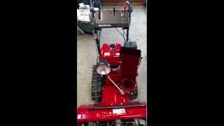 Honda HS928 Snowblower Walk Around [upl. by Harret]