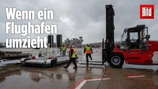 BER Flughafen So verlief der Umzug von Tegel nach Schönefeld [upl. by Neroc990]