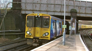 Half an Hour at 216  Birkenhead North Station 1022017  Class 507 508 terminus [upl. by Jedediah]