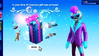 BONUS PRESENT in Fortnite WINTERFEST [upl. by Swec]