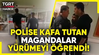 Polise Kafa Tutan Magandalar Yürümeyi Öğrendi  TGRT Haber [upl. by Kalil975]