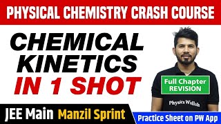 CHEMICAL KINETICS in One Shot  Full Chapter Revision  Class 12  JEE Main [upl. by Nikos]