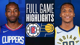 CLIPPERS at PACERS  FULL GAME HIGHLIGHTS  December 18 2023 [upl. by Yesdnil]