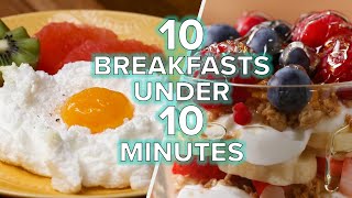 Breakfasts In Under 10 Minutes [upl. by Sel443]