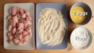 Simple Homemade Nuggets Recipe [upl. by Liponis]