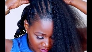 Creative Hairstyles With ClipIn Hair Extensions For Black Women [upl. by Amaryl]