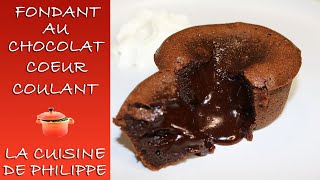 Fondant au chocolat cœur coulant [upl. by Oliviero]