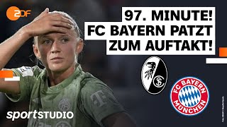 SC Freiburg – FC Bayern München  FrauenBundesliga 1 Spieltag Saison 202324  sportstudio [upl. by Yllim75]