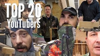 Top 20 YouTube Channels For Makers and Woodworkers [upl. by Teague]