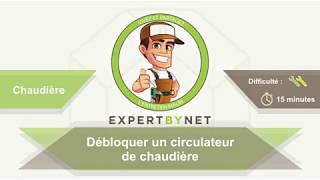 Comment débloquer un circulateur de chaudière  Tutoriel [upl. by Fowler]