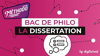 Dissertation de philo  Méthodologie  digiSchool [upl. by Faruq450]