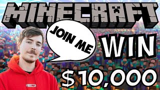 How to Join Minecraft MrBeast Gaming Challenge [upl. by Magner]