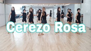 Cerezo Rosa Line Dance Improver  Sally Hung [upl. by Anivad]