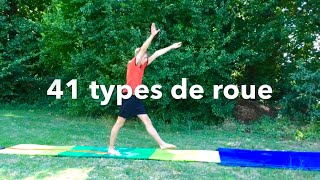 41 TYPES DE ROUE GYMNASTIQUE [upl. by Llyrpa]