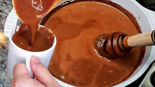 MEXICAN HOT CHOCOLATE  Homemade Mexican Hot Chocolate Recipe [upl. by Mahda]