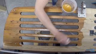 How to Use Teak Oil on Boats and Furniture [upl. by Luy]