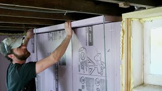 How to Insulate Your Basement Part 3 [upl. by Eastman761]