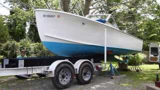 How to properly take your boat off its trailer with Master Shipwright Louis Sauzedde [upl. by Amor]