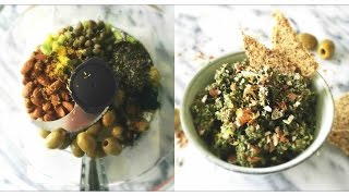 Vegan Green Olive Tapenade Without Anchovies [upl. by Hotze]