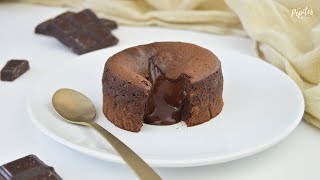 Recette Fondant chocolat cœur coulant [upl. by Kiryt]