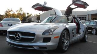 2012 MercedesBenz SLS AMG Start Up Exhaust and In Depth Tour [upl. by Llekcor781]