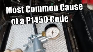 Ford P1450 Fuel Tank Vacuum quotMost Common Causequot amp How to Test [upl. by Navad]