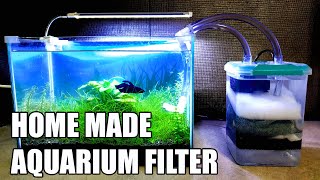 DIY Filter Aquarium  Make Aquarium Filter At Home [upl. by Henning]