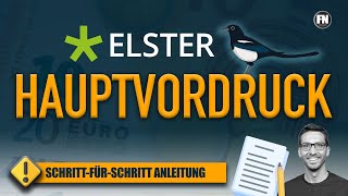 Steuererklärung 2020 Elster 💰 Erste Schritte  Hauptvordruck 2020 Elster Steuererklärung ausfüllen [upl. by Clarance]