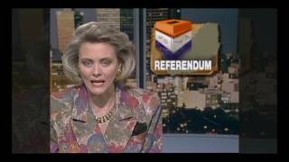 White South Africa votes in 1992 referendum 25 years ago [upl. by Sylvie]