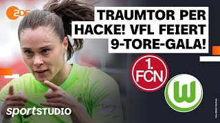 1 FC Nürnberg – VfL Wolfsburg  FrauenBundesliga 14 Spieltag Saison 202324  sportstudio [upl. by Raquela]