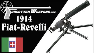 Italys WW1 Heavy Machine Gun FIATRevelli Modello 1914 [upl. by Henryson]